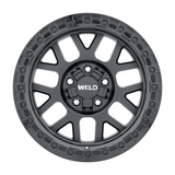 Weld Cinch 20x9 / 5x127 / 5 BS / 87.1 HB - Satin Black - Non-BL Wheel