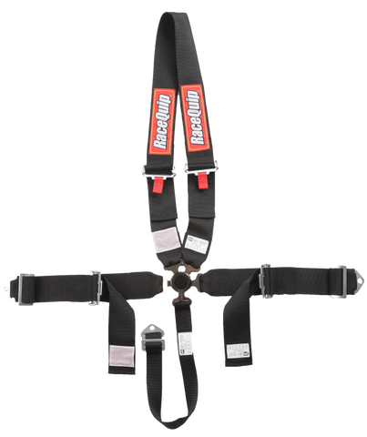 RaceQuip Black SFI CAMLOCK 5pt Dragster U Belt