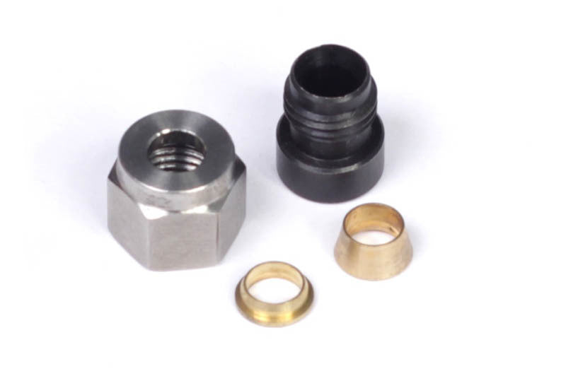 1/4" Mild Steel Weld-on Kit - inc Nut and Ferrule
