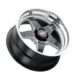 Weld Ventura Street 17x11 / 5x139.7 / 4.25 BS / 87.1 HB - Gloss Black Milled - Non-BL Wheel