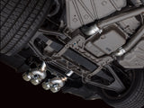 AWE Tuning 05-07 C6 Chevrolet Corvette 6.0L Track Edition Axle-Back Exhaust w/ Chrome Silver Tips