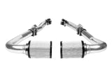 350Z Hi-Flow Ultra Long Dual Tube Air Intake Gen 3 Z33 Dry Filter 07-09 Nissan 350Z Stillen