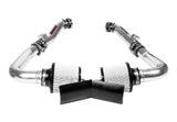 Infiniti G35 Dual Ultra Long Tube Air Intake Kit Gen 3 V35 Dry Filter For 07-08 Infiniti G35 Sedan Stillen