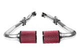 370Z Air Intake Gen 3 Dual Hi Flow Ultra Long Tube Z34 Oil Filter for 09-20 Nissan 370Z Stillen