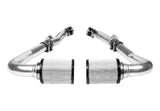 370Z Dual Hi Flow Ultra Long Tube Air Intake Gen 3 Z34 Dry Filter For 09-20 Nissan 370Z Stillen