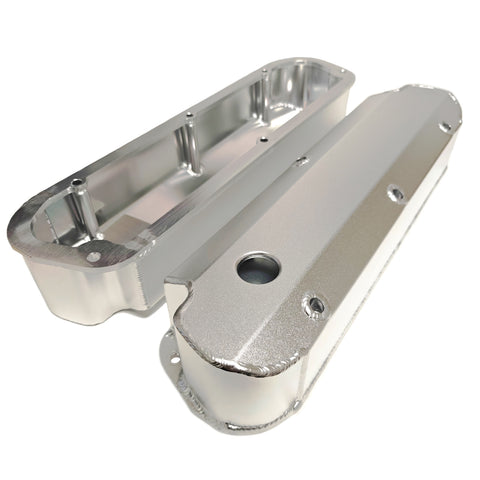 PRW - Valve Cover Set, Aluminum, Fabricated Billet Rail - 4030210