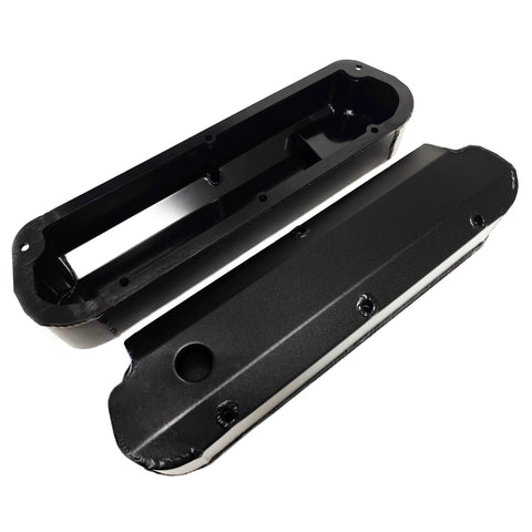 PRW - Valve Cover Set, Aluminum, Fabricated Billet Rail - 4030217