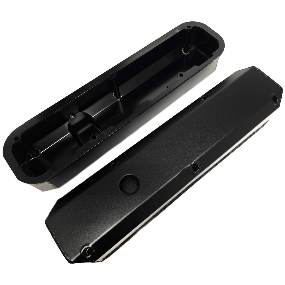 PRW - Valve Cover Set, Aluminum, Fabricated Billet Rail - 4031807