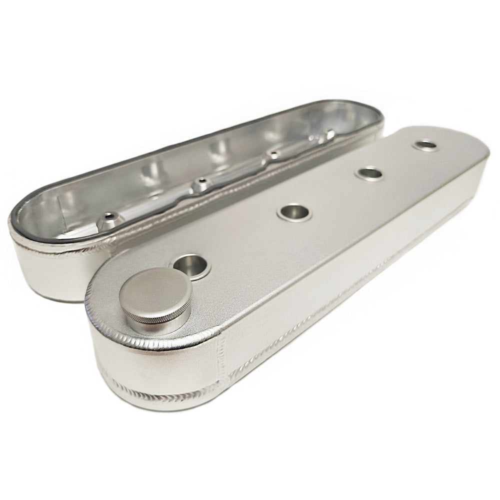 PRW - Valve Cover Set, Aluminum, Fabricated Billet Rail - 4034620