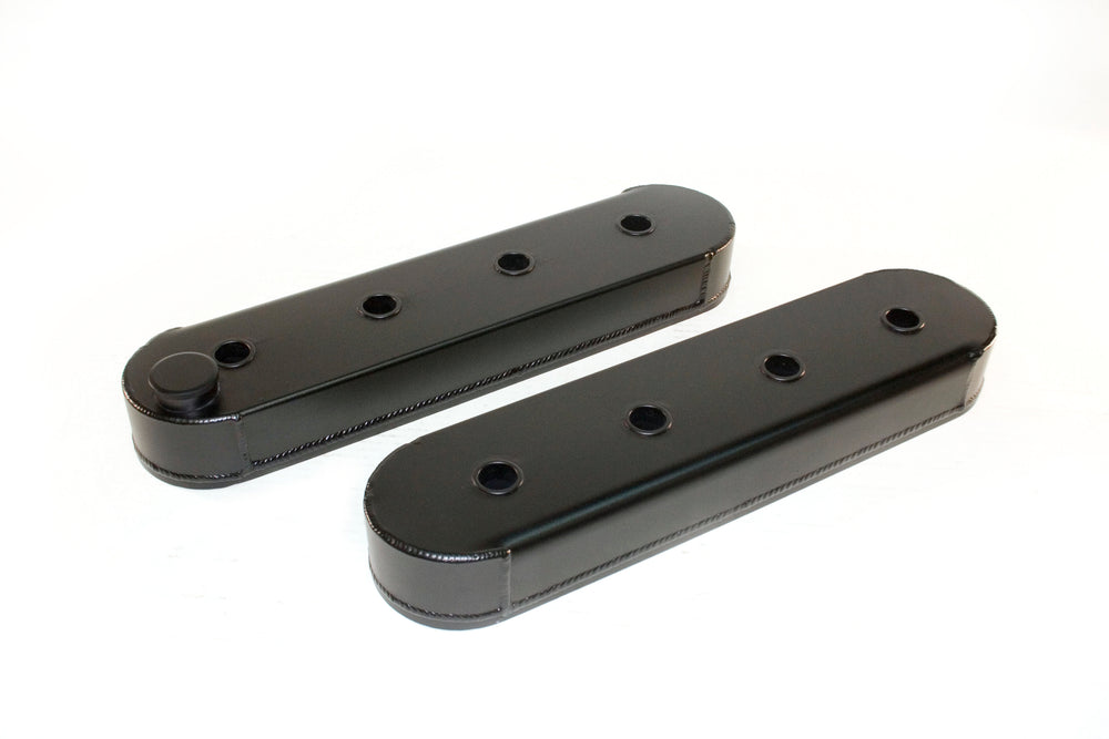 PRW - Valve Cover Set, Aluminum, Fabricated Billet Rail - 4034627