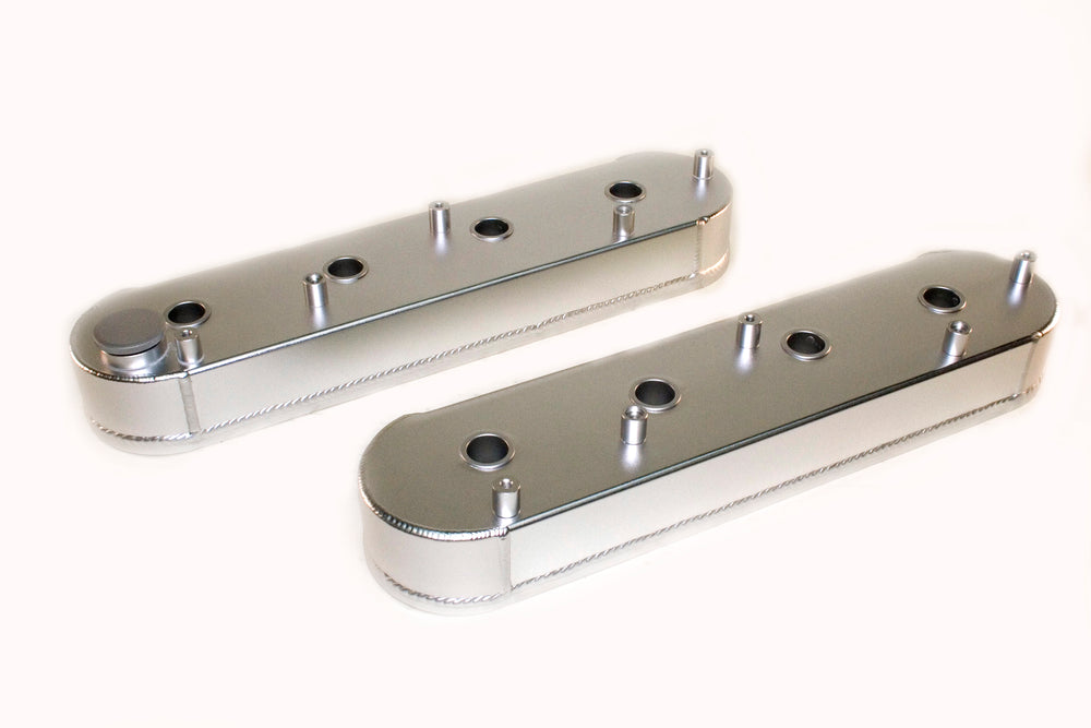 PRW - Valve Cover Set, Aluminum, Fabricated Billet Rail - 4034630