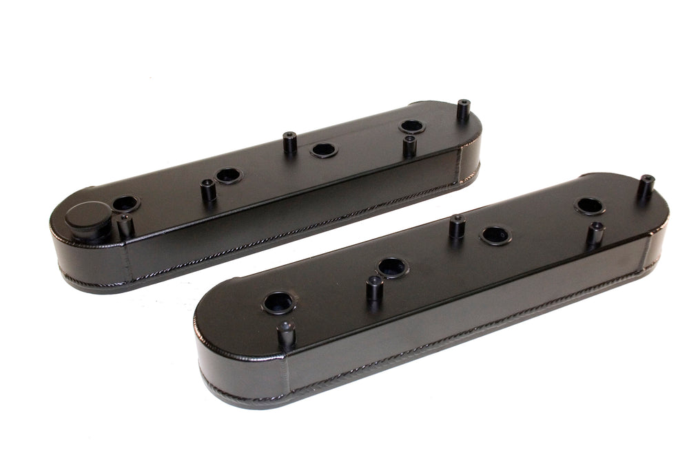 PRW - Valve Cover Set, Aluminum, Fabricated Billet Rail - 4034637