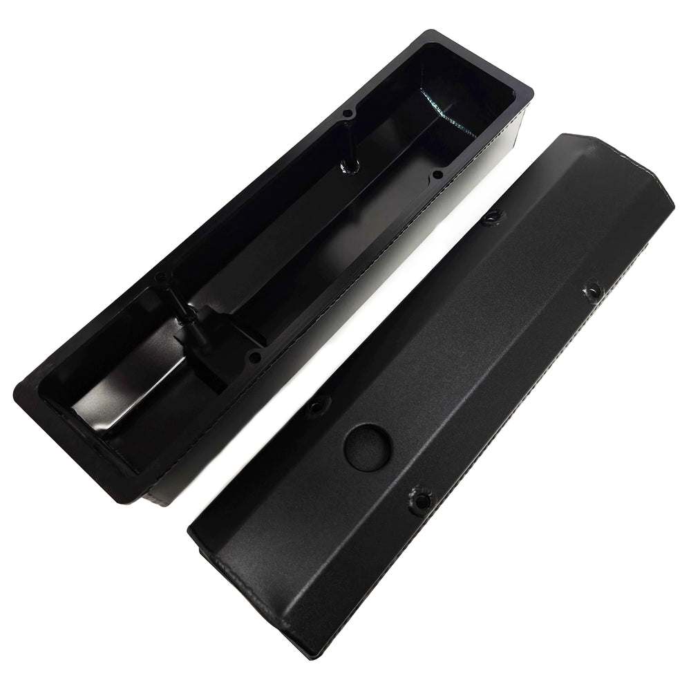 PRW - Valve Cover Set, Aluminum, Fabricated Billet Rail - 4035007