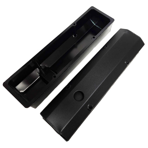 PRW - Valve Cover Set, Aluminum, Fabricated Billet Rail - 4035007