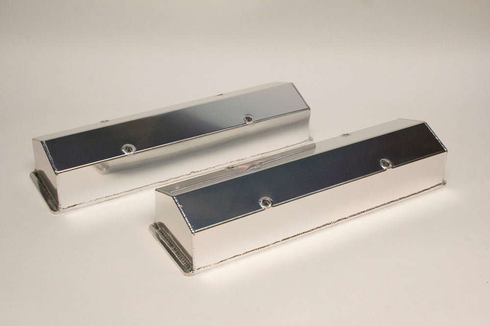 PRW - Valve Cover Set, Aluminum, Fabricated Billet Rail - 4035011
