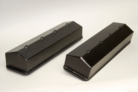 PRW - Valve Cover Set, Aluminum, Fabricated Billet Rail - 4035037