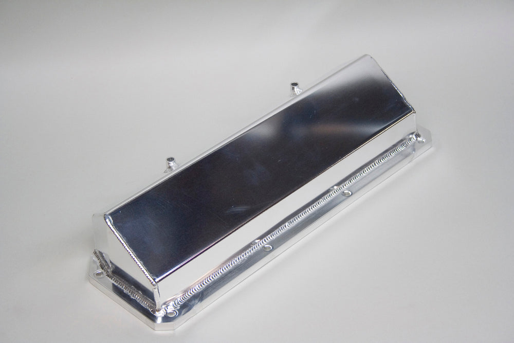 PRW - Valve Cover Set, Aluminum, Fabricated Billet Rail - 4035101