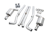 AWE Tuning 2015+ Dodge Charger 6.4L/6.2L SC Non-Resonated Touring Edition Exhaust - Silver Tips