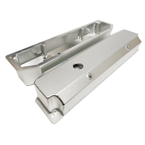 PRW - Valve Cover Set, Aluminum, Fabricated Billet Rail - 4044000