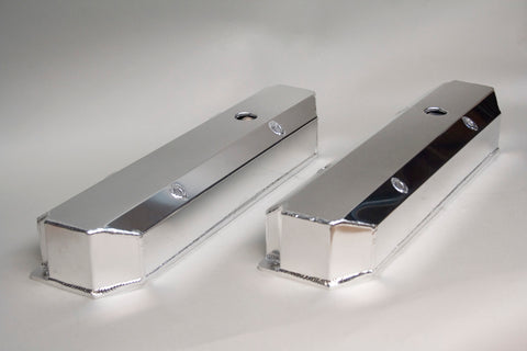 PRW - Valve Cover Set, Aluminum, Fabricated Billet Rail - 4044001