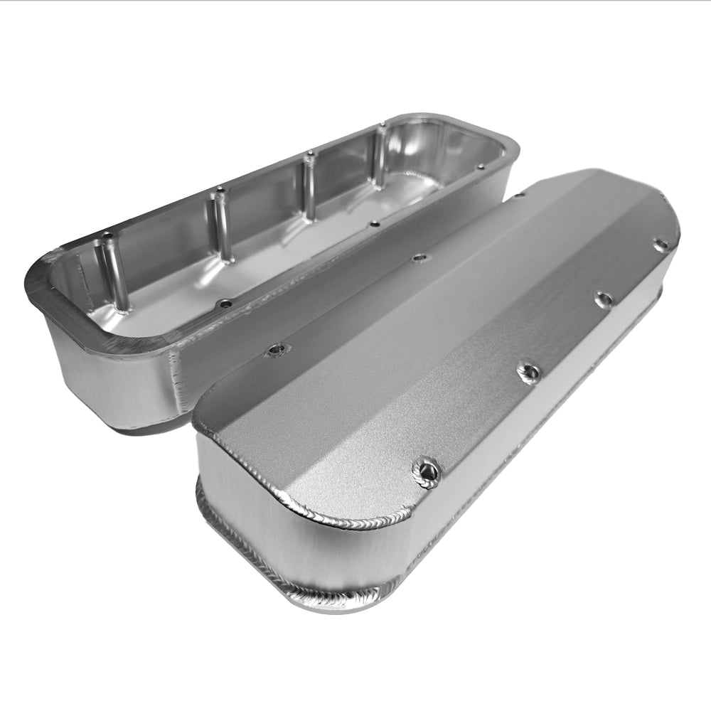 PRW - Valve Cover Set, Aluminum, Fabricated Billet Rail - 4045410
