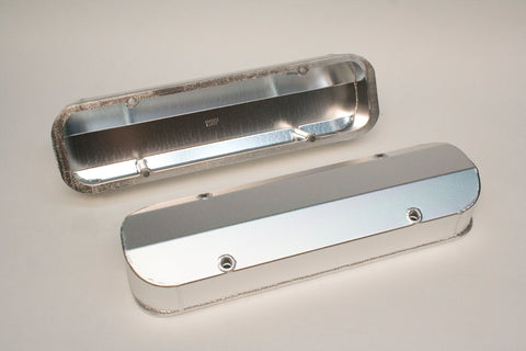 PRW - Valve Cover Set, Aluminum, Fabricated Billet Rail - 4045500