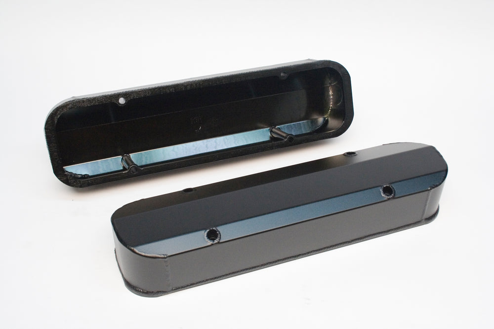 PRW - Valve Cover Set, Aluminum, Fabricated Billet Rail - 4045507