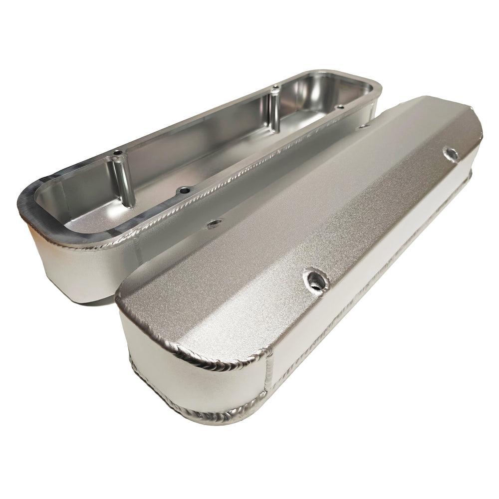 PRW - Valve Cover Set, Aluminum, Fabricated Billet Rail - 4045510