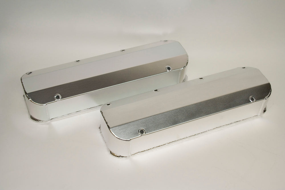 PRW - Valve Cover Set, Aluminum, Fabricated Billet Rail - 4046000