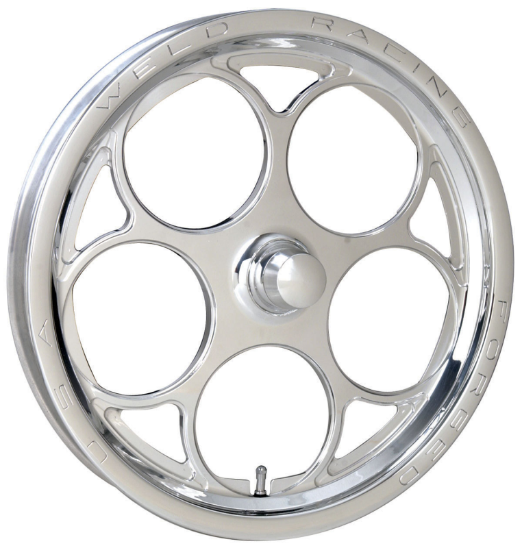 Weld Magnum Frontrunner 17x3.5 / Strange Spindle / 0 BS - Polished - Non-BL Wheel