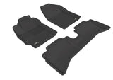 3D MAXpider 12-15 Toyota Prius C Kagu Black Full Set
