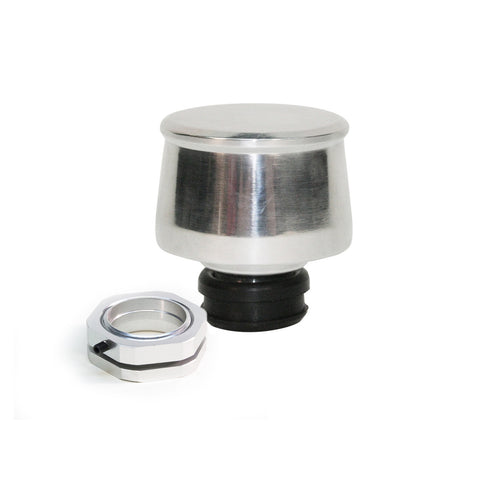 PRW - Valve Cover Breather Kit, Push In Style, Polished Billet - 4120438