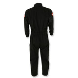 RaceQuip Black Trim SFI-1 JR. Suit - Kids Large