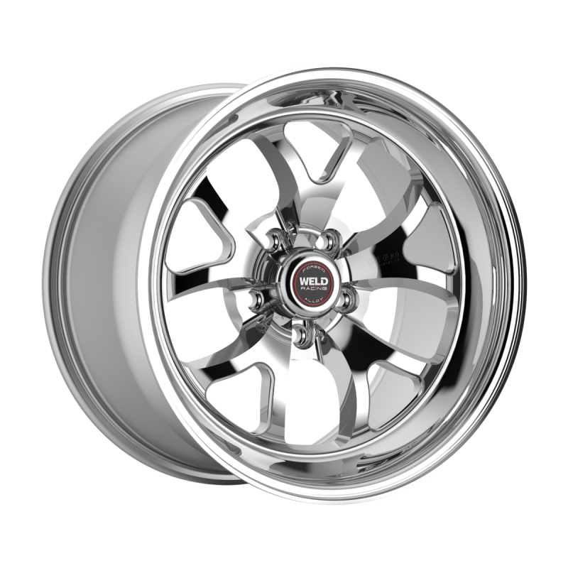 Weld S76 18x9.5 / 5x114.3 / 6.6 BS / 3.18 HB - Polished Center - Polished Shell - Non-BL Wheel