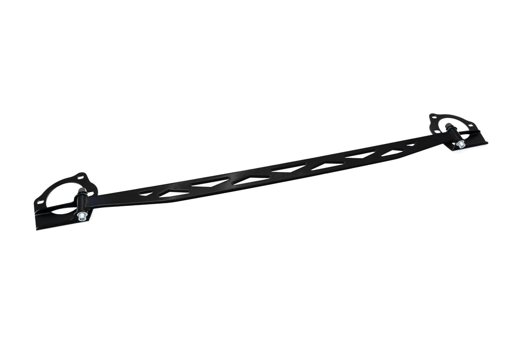 HPS Performance Aluminum Front Strut Tower Brace Bar Black 42-113WB