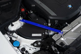 HPS Performance Front Billet Strut Bar Cross Brace, Blue, 42-115BL