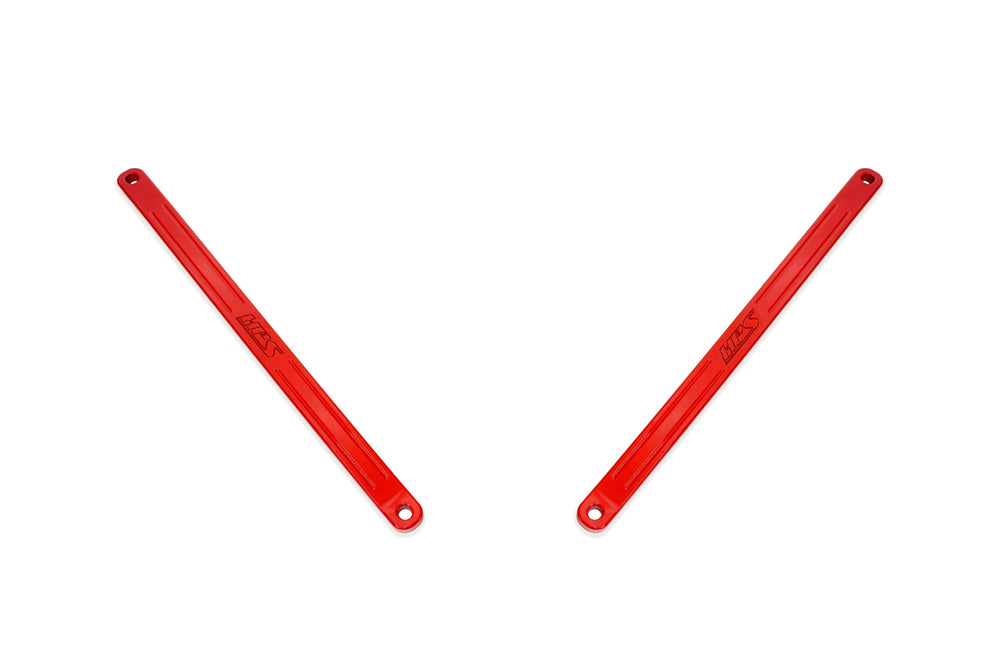 HPS Performance Front Billet Strut Bar Cross Brace Red 42-115R