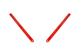HPS Performance Front Billet Strut Bar Cross Brace Red 42-115R