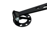 HPS Performance Aluminum Front Strut Tower Brace Bar, Black, 42-119WB