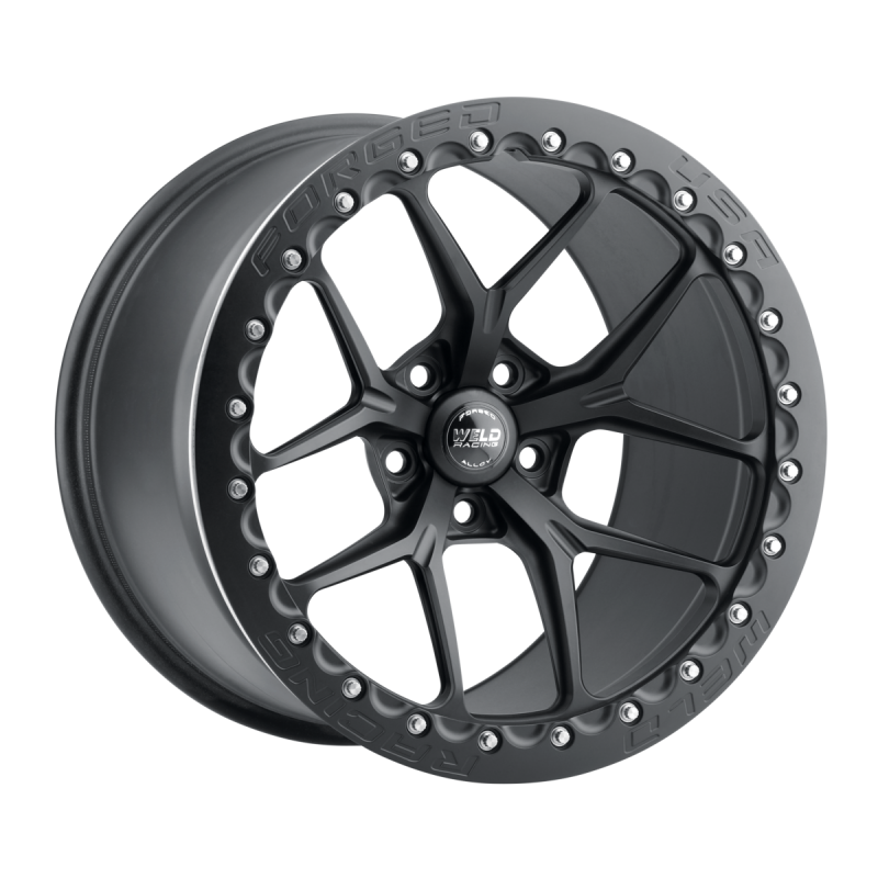 Weld RM105 18x10 / 5x4.5 / 6.5 BS / 66.6 HB - Matte Black - SBL Wheel