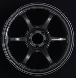 Advan RG-D2 15x7.5 +40 4-100 Semi Gloss Black Wheel