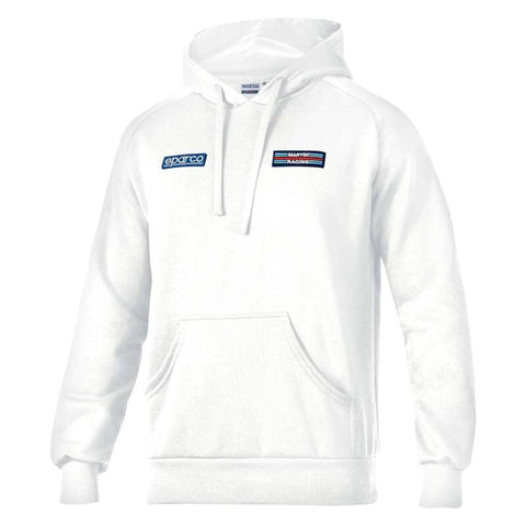 Sparco Hoodie Martini Stripes XXL - White