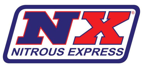Nitrous Express White w/ Gray Mesh Flat Bill Cap (Snapback - Embroidered Logo)
