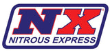 Nitrous Express 4AN 24in Stainless Braided SHO Hose (w/Black 90 Deg 3AN - One End)