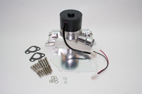 PRW - WATER PUMP, BILLET HV ALUM, ELEC RACE, FORD - 4530221