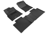 3D MAXpider 16-17 Toyota Tacoma Access Cab Kagu Black Full Set (R1 P/S NO EYELET R2 W/O Seat)