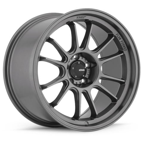 Konig Hypergram 19X11B 5X114.3 ET15 Matte Grey Flow Formed