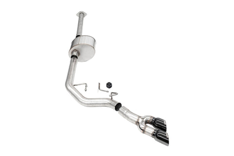 Corsa 15-20 Ford F-150 3.5L (157in WB) 3.0in Lightning Exit Catback w/ 3.5in Twin Black PVD Pro Tips
