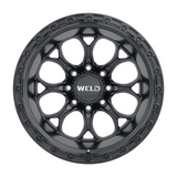 Weld Ledge 8 20x9 / 8x170 / 5 BS / 125.1 HB - Satin Black - Non-BL Wheel