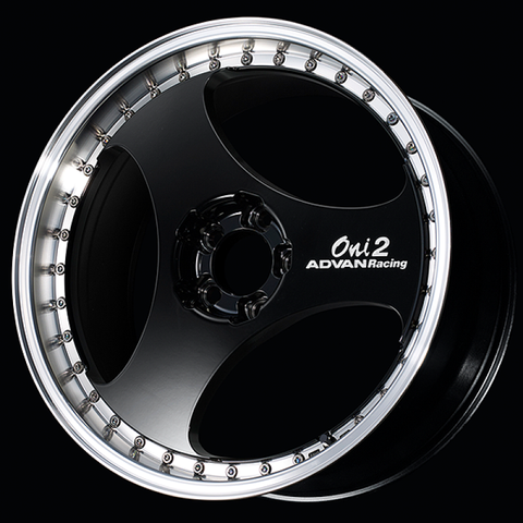 Advan ONI2 Progressive 20x9.0 / +39 Offset / 5x114.3 / 73mm Bore / Machining and Racing Gloss Black